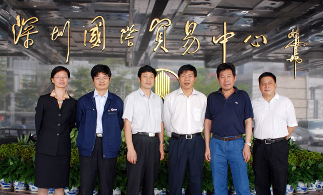鄭州興國貿王總來深參觀